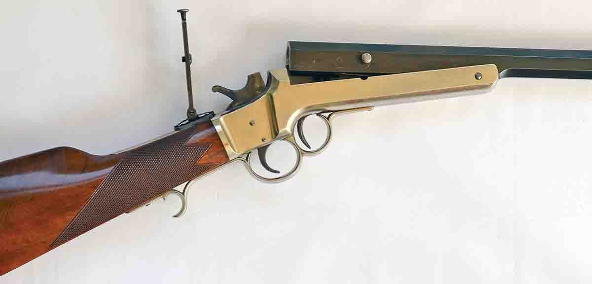 The F. Wesson tip-up .32-40 was one of the lesser known models of the 1800s – but very good nonetheless.